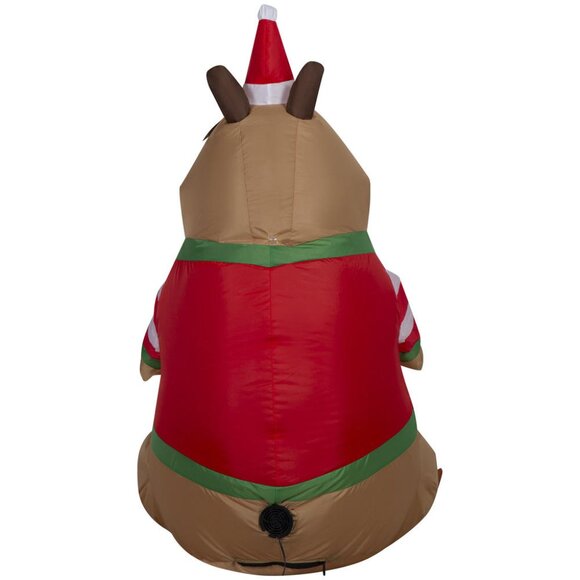 3.5 FT Capybara Christmas LED Inflatable Light up your Yard Holiday Decor NEW - Picture 4 of 8